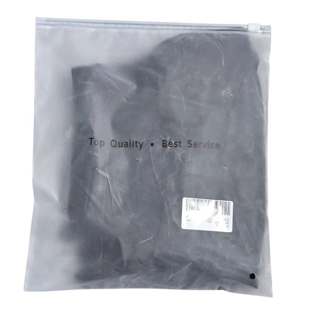 NIP | Black Lightweight Performance Ruffle Running Shorts with Zipper Pocket | S - Picture 5 of 6